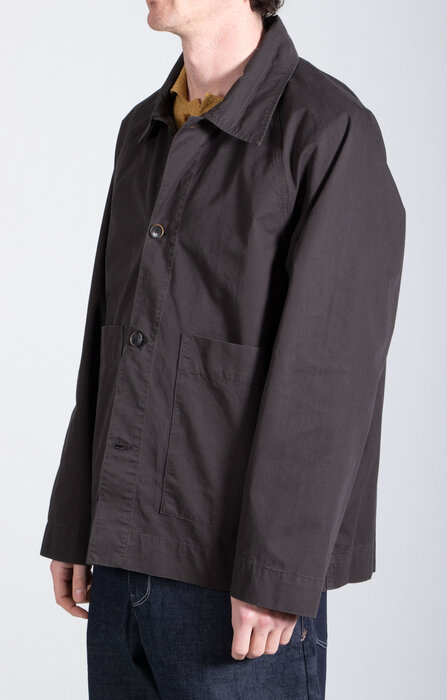 Parages Parages Jack / Coach Jacket / Houtskool