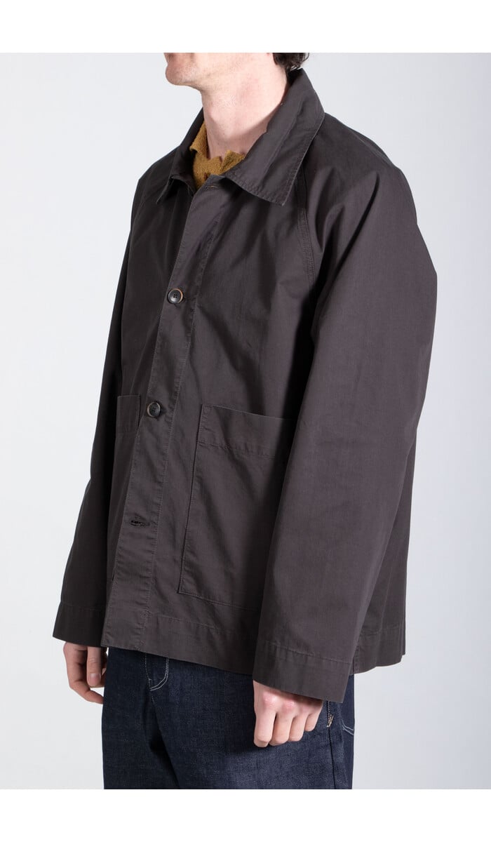 Parages Parages Jack / Coach Jacket / Houtskool