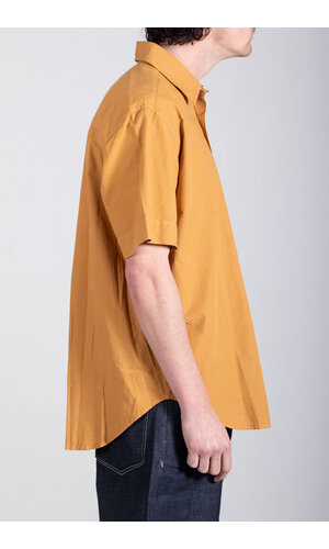 Parages Parages Overhemd / Joey Short Sleeved Shirt / Verbrand Oranje