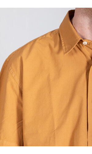 Parages Parages Overhemd / Joey Short Sleeved Shirt / Verbrand Oranje
