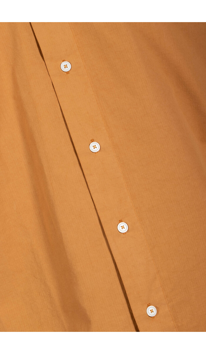 Parages Parages Overhemd / Joey Short Sleeved Shirt / Verbrand Oranje
