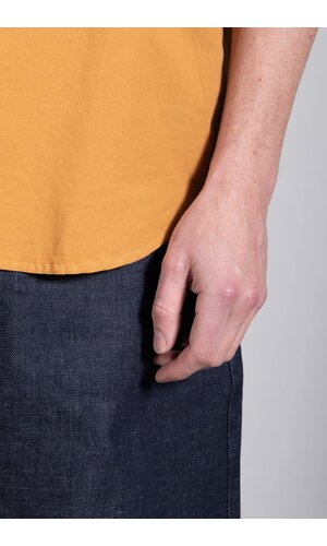 Parages Parages Overhemd / Joey Short Sleeved Shirt / Verbrand Oranje