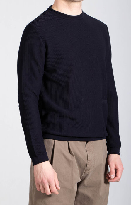 G.R.P. Firenze G.R.P. Firenze Trui / Crewneck Tec18 / Diepdonkerblauw