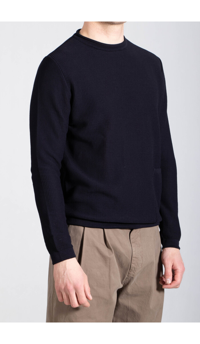 G.R.P. Firenze G.R.P. Firenze Pullover / Crewneck Tec18 / Tiefdunkelblau