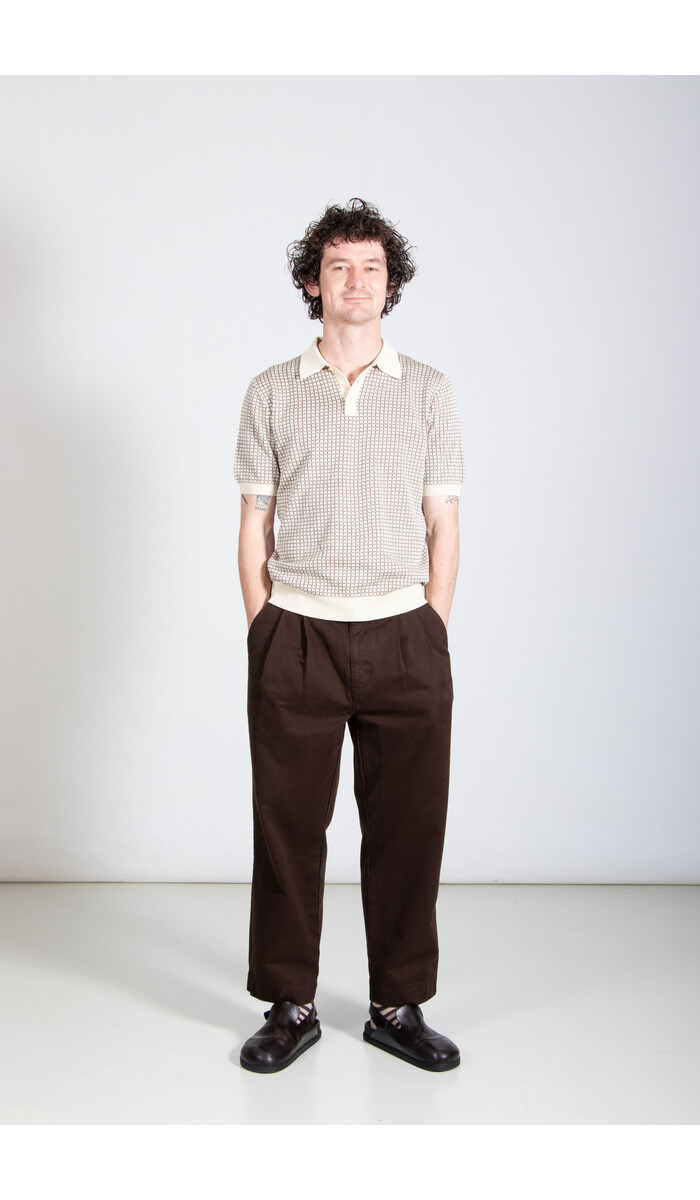 Gallia Gallia Polo / Yomo / Ecru