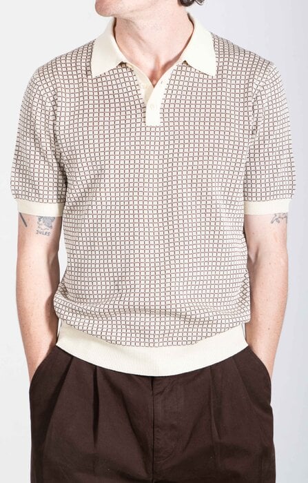 Gallia Gallia Polo / Yomo / Ecru