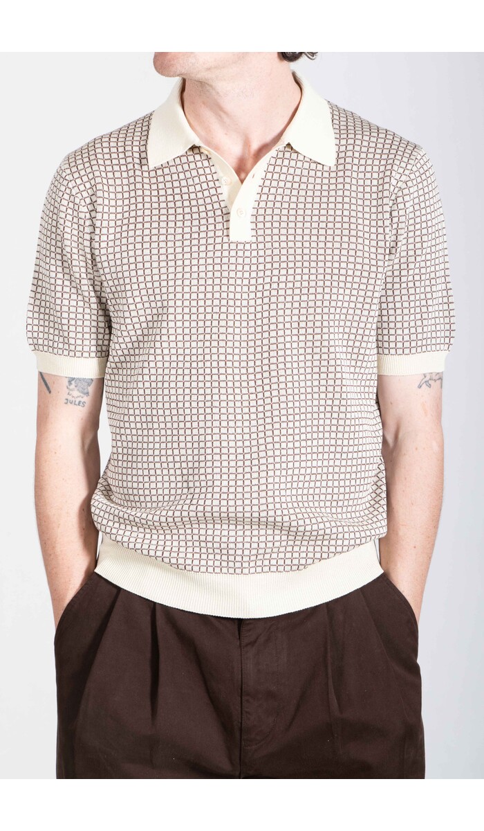 Gallia Gallia Polo / Yomo / Ecru