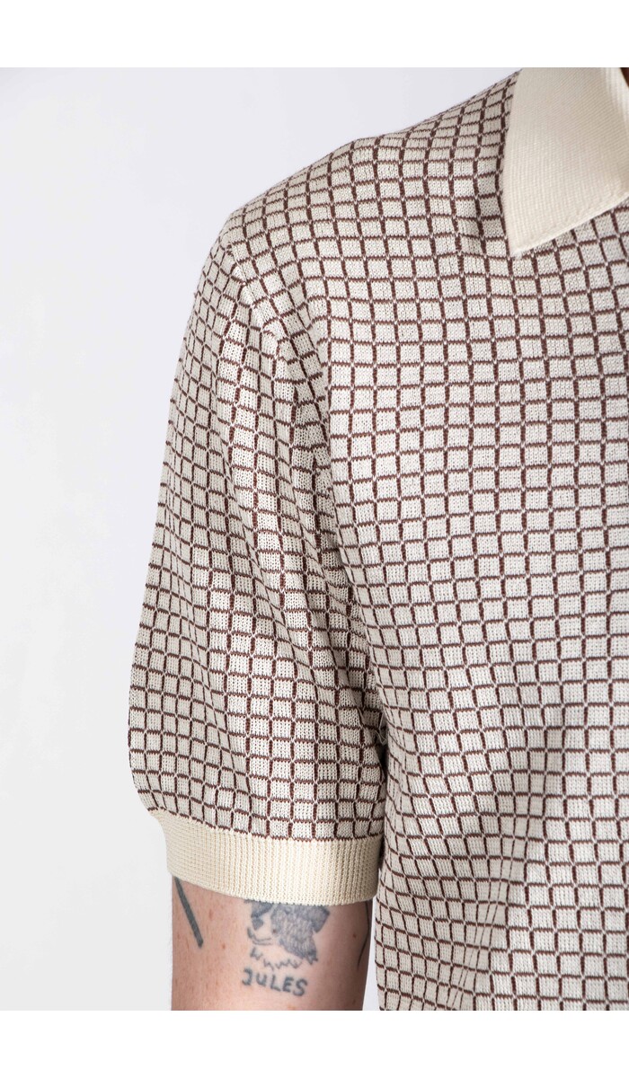 Gallia Gallia Polo / Yomo / Ecru