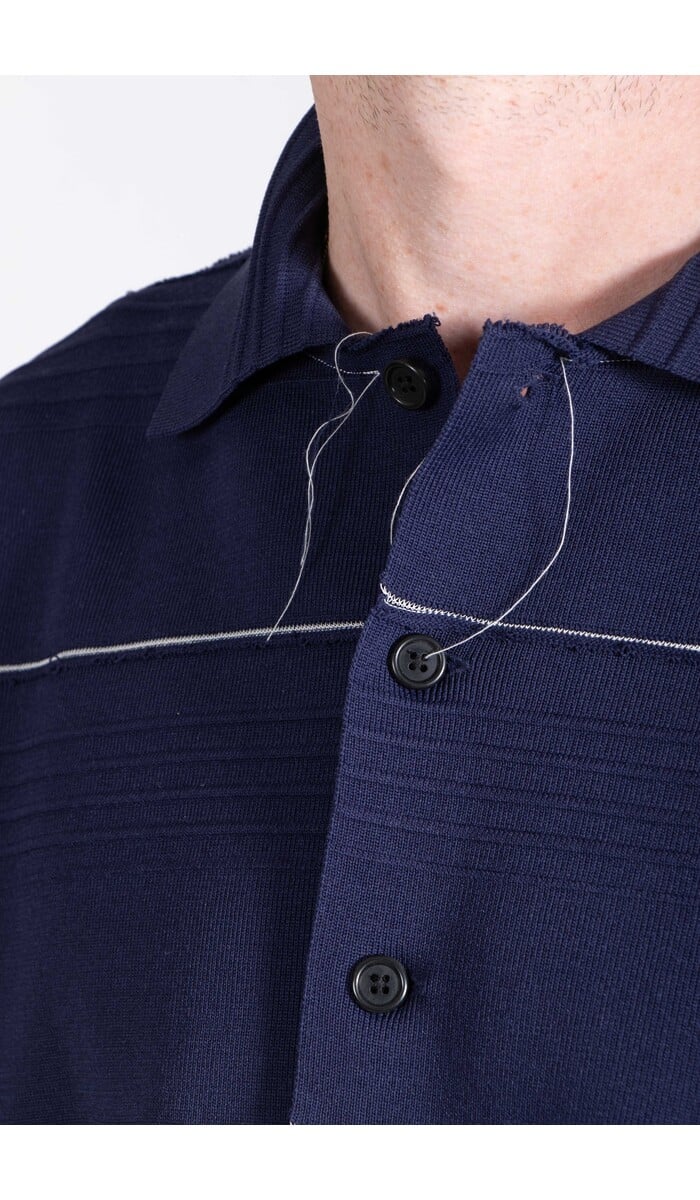 Camiel Fortgens Camiel Fortgens Polo / Rib Polo Shirt / Navy