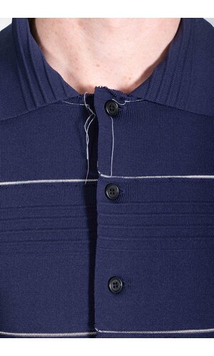 Camiel Fortgens Camiel Fortgens Polo / Rib Polo Shirt / Navy