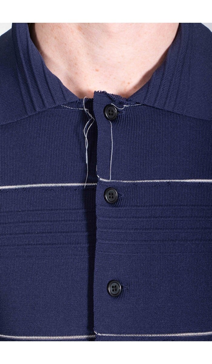 Camiel Fortgens Camiel Fortgens Polo / Rib Polo Shirt / Navy