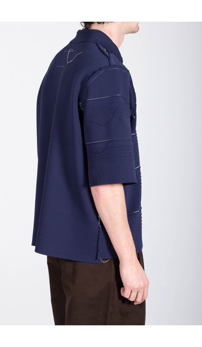 Camiel Fortgens Camiel Fortgens Polo / Rib Polo Shirt / Navy