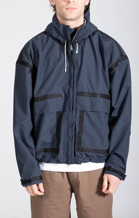 Camiel Fortgens Camiel Fortgens Jacket / Taped Outdoor Jacket / Navy