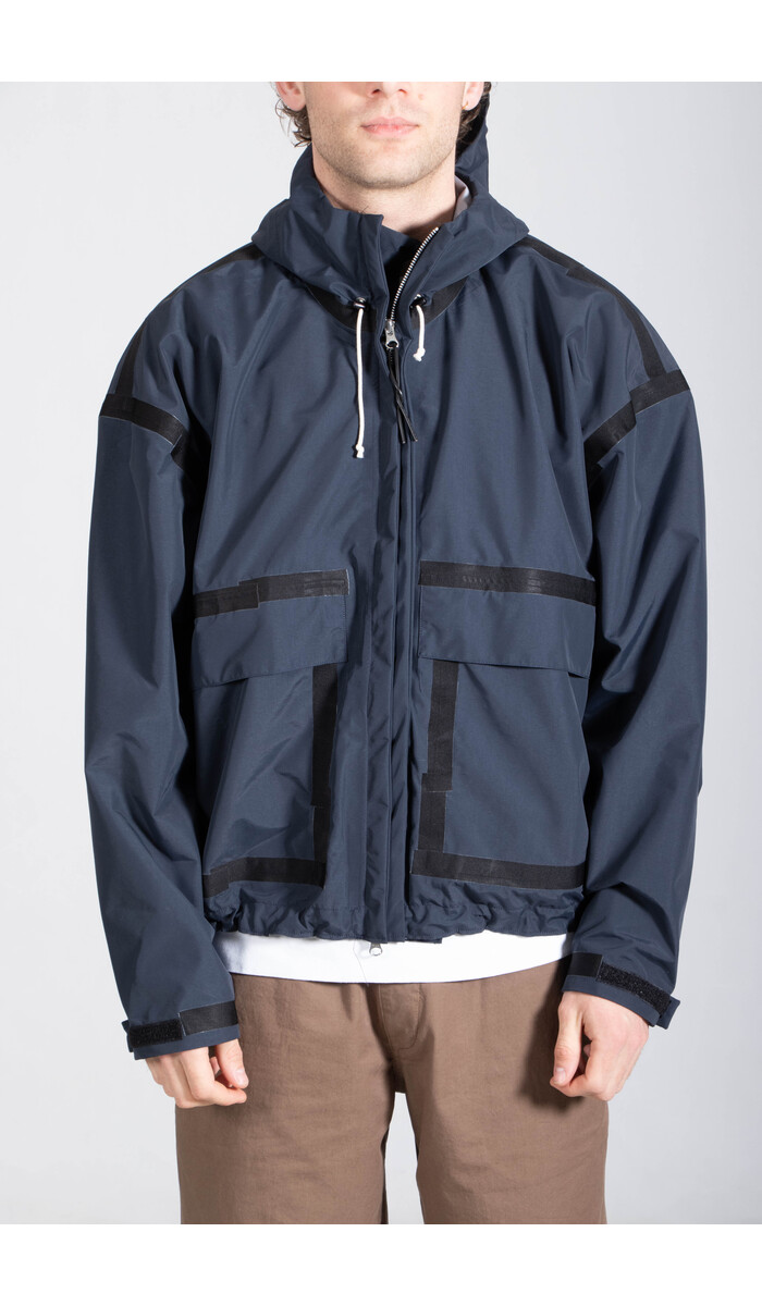 Camiel Fortgens Camiel Fortgens Jas / Taped Outdoor Jacket / Navy