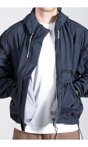 Camiel Fortgens Camiel Fortgens Jas / Taped Outdoor Jacket / Navy