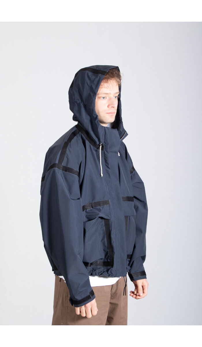 Camiel Fortgens Camiel Fortgens Jas / Taped Outdoor Jacket / Navy