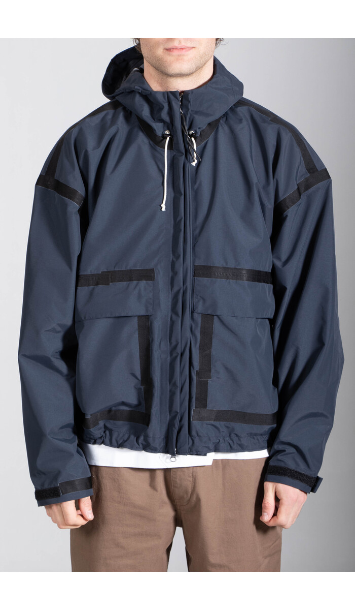 Camiel Fortgens Camiel Fortgens Jas / Taped Outdoor Jacket / Navy