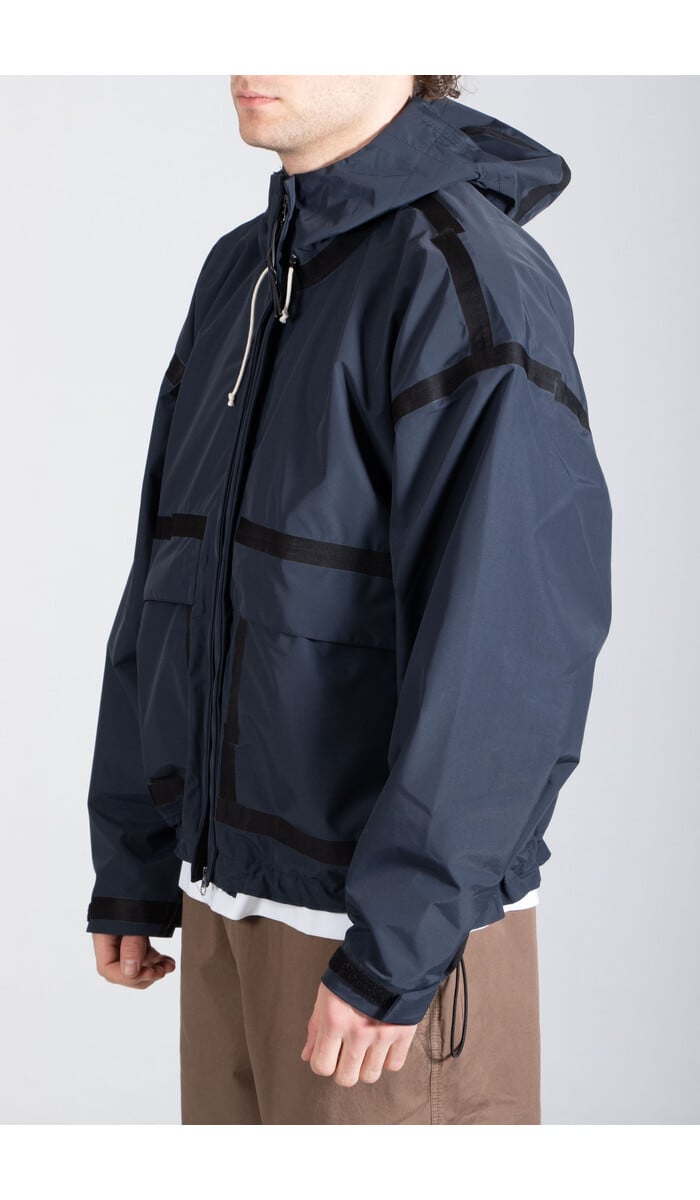 Camiel Fortgens Camiel Fortgens Jas / Taped Outdoor Jacket / Navy