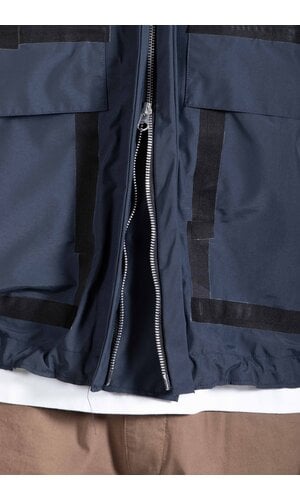 Camiel Fortgens Camiel Fortgens Jas / Taped Outdoor Jacket / Navy