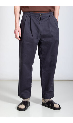 Parages Parages Broek / Wide Pleats / Navy