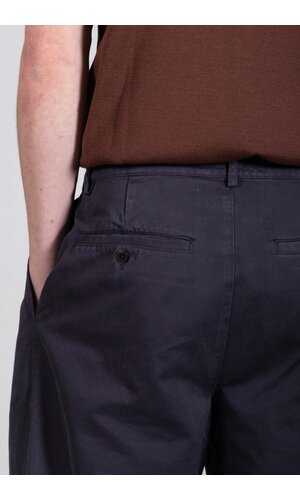 Parages Parages Broek / Wide Pleats / Navy