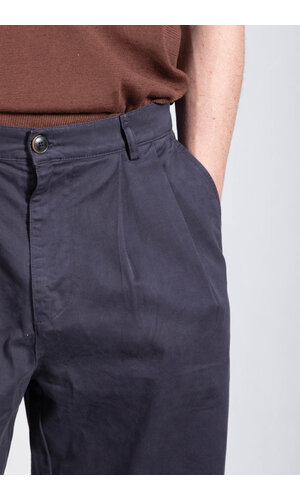 Parages Parages Broek / Wide Pleats / Navy