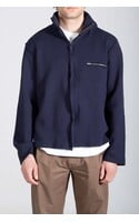 Camiel Fortgens Vest / Zip Up Knit / Navy