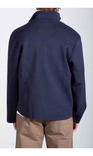 Camiel Fortgens Camiel Fortgens Vest / Zip Up Knit / Navy