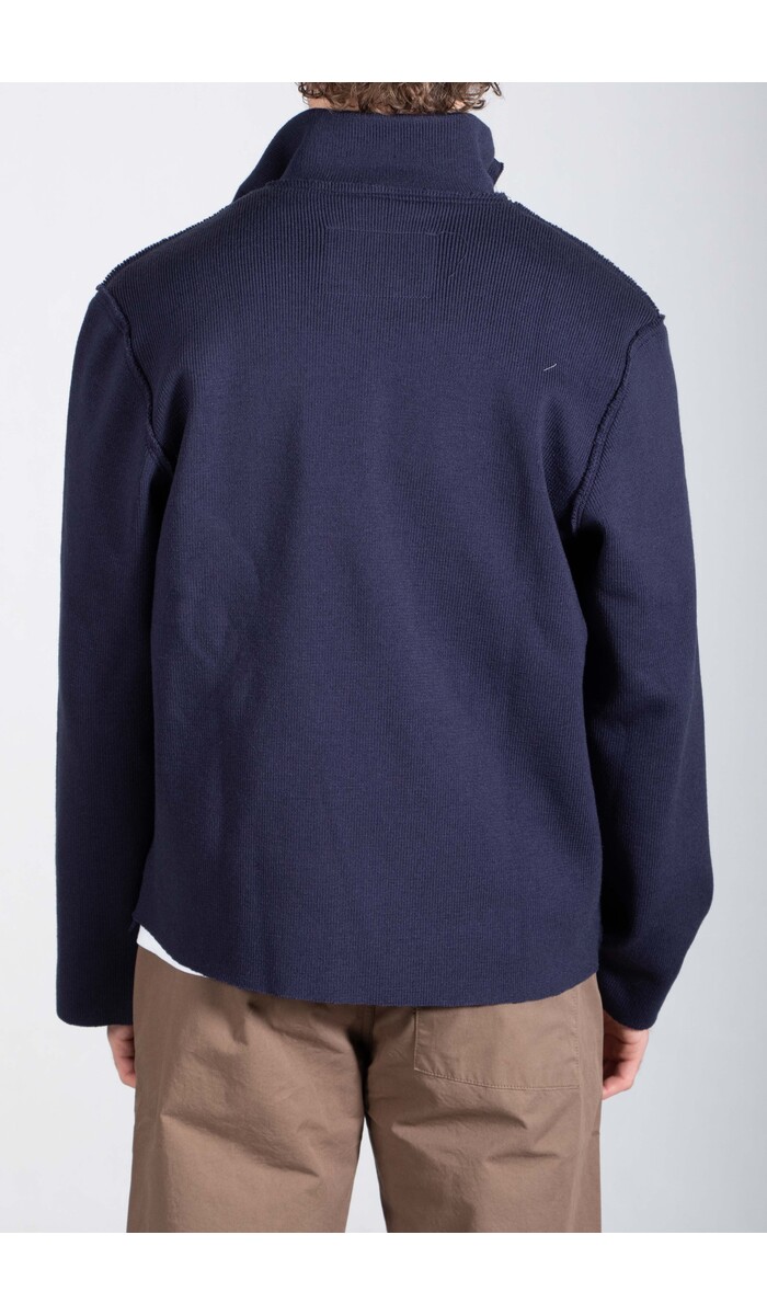 Camiel Fortgens Camiel Fortgens Vest / Zip Up Knit / Navy