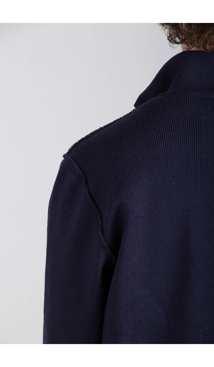 Camiel Fortgens Camiel Fortgens Vest / Zip Up Knit / Navy