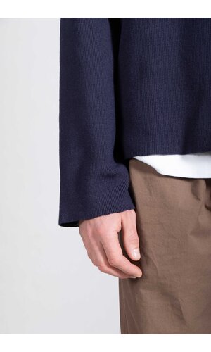 Camiel Fortgens Camiel Fortgens Vest / Zip Up Knit / Navy