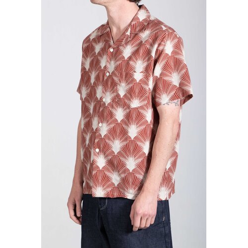 Portuguese Flannel Portuguese Flannel Overhemd / Feathers / Rode Specht