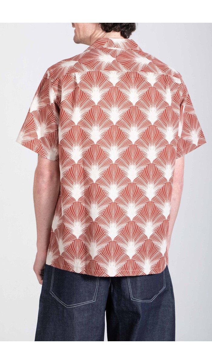 Portuguese Flannel Portuguese Flannel Overhemd / Feathers / Rode Specht Portuguese Flannel Portuguese Flannel Overhemd / Feathers / Rode Specht