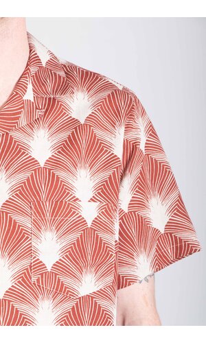 Portuguese Flannel Portuguese Flannel Overhemd / Feathers / Rode Specht Portuguese Flannel Portuguese Flannel Overhemd / Feathers / Rode Specht