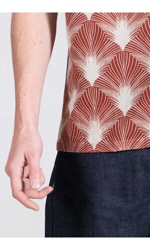 Portuguese Flannel Portuguese Flannel Overhemd / Feathers / Rode Specht Portuguese Flannel Portuguese Flannel Overhemd / Feathers / Rode Specht