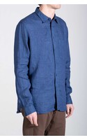 Delikatessen Hemd / Relaxed Overshirt / Blau