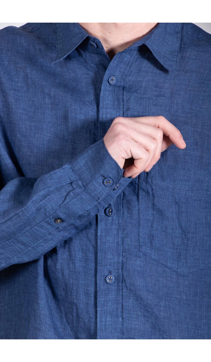 Delikatessen Delikatessen Overshirt / Relaxed Overshirt / Blauw