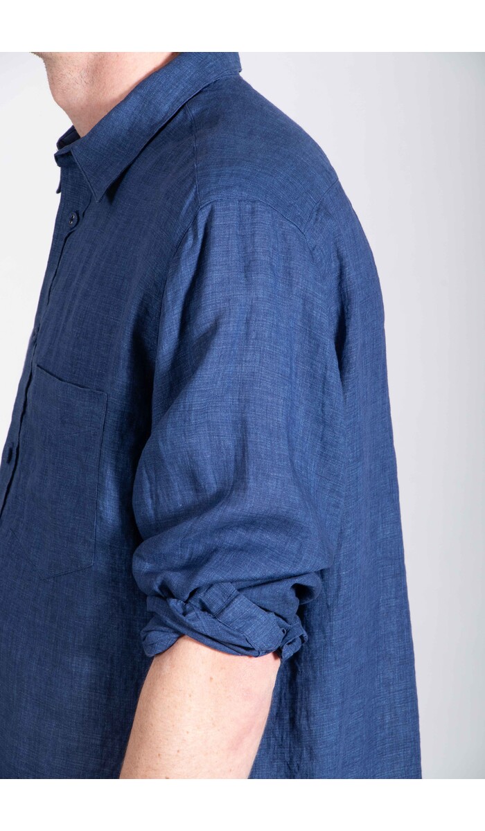 Delikatessen Delikatessen Overshirt / Relaxed Overshirt / Blauw