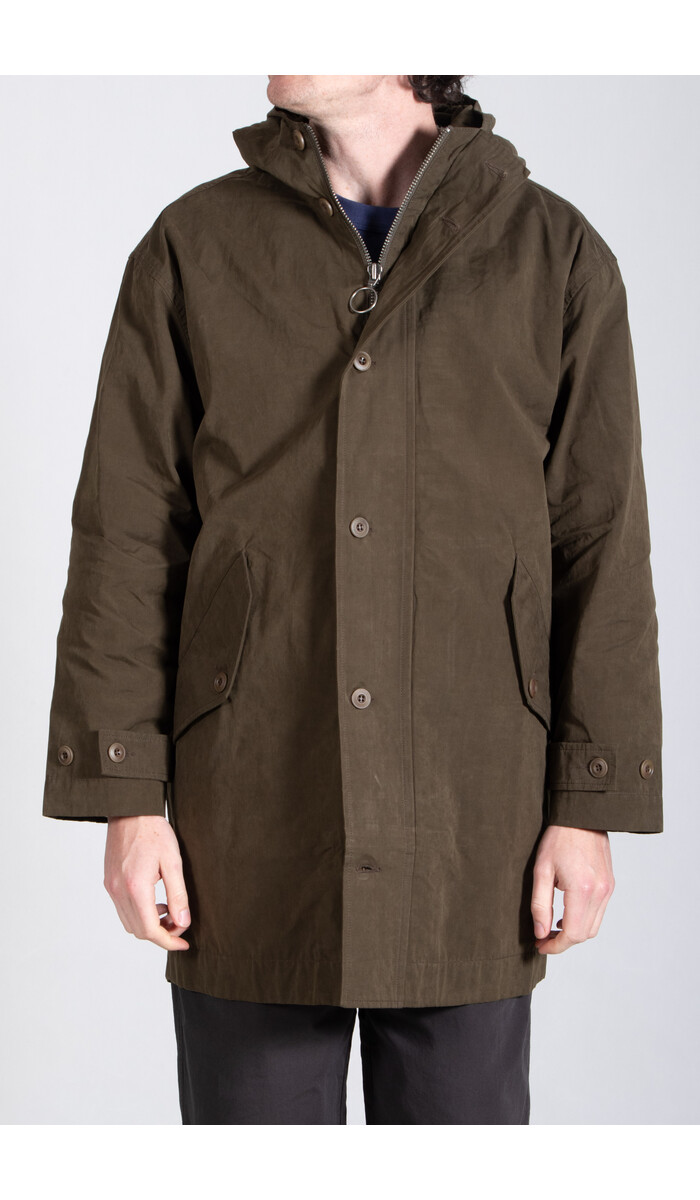 Parages Parages Jacke / Refuge Parka / Dunkel Oliv
