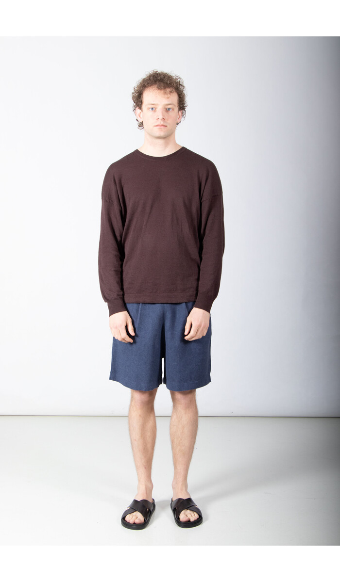 Parages Parages Korte Broek / Waffle Bermudas / Blauw