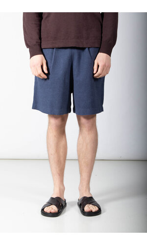 Parages Parages Korte Broek / Waffle Bermudas / Blauw