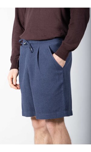 Parages Parages Korte Broek / Waffle Bermudas / Blauw