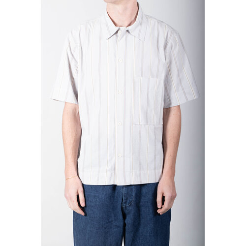 Parages Parages Overhemd / Alya SS / Wit-blauwe strepen