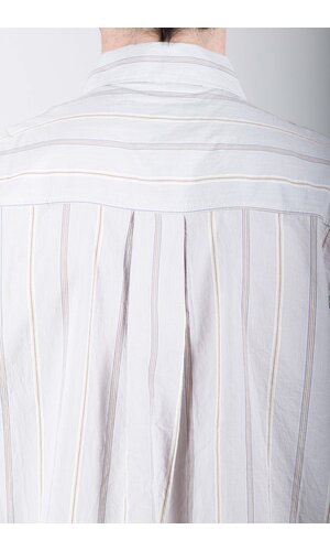 Parages Parages Overhemd / Alya SS / Wit-blauwe strepen