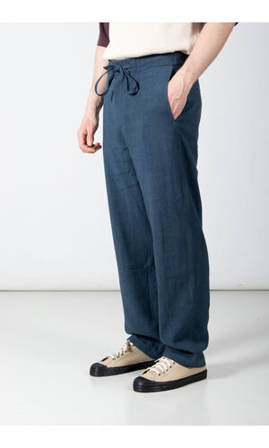 De Bonne Facture De Bonne Facture Broek / Lounge Trousers / Pruisisch Blauw