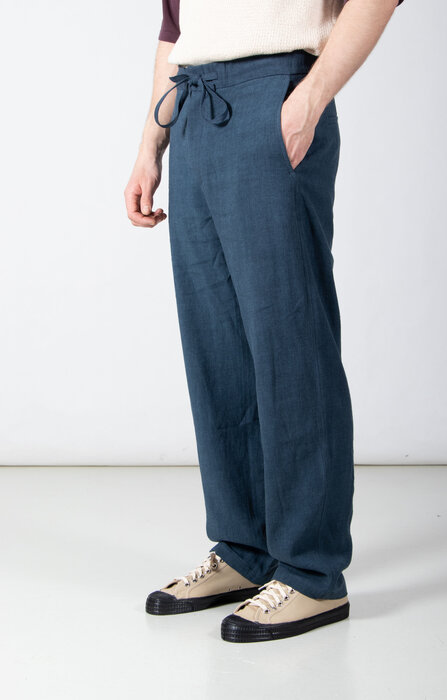 De Bonne Facture De Bonne Facture Hose / Lounge Trousers / Preußischblau
