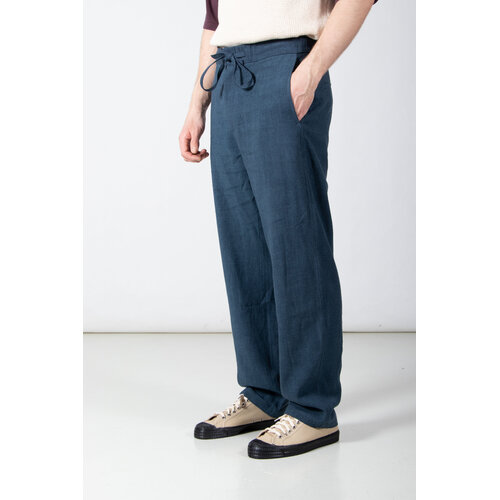 De Bonne Facture De Bonne Facture Broek / Lounge Trousers / Pruisisch Blauw