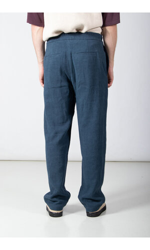 De Bonne Facture De Bonne Facture Broek / Lounge Trousers / Pruisisch Blauw
