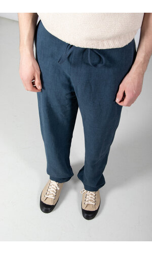 De Bonne Facture De Bonne Facture Broek / Lounge Trousers / Pruisisch Blauw