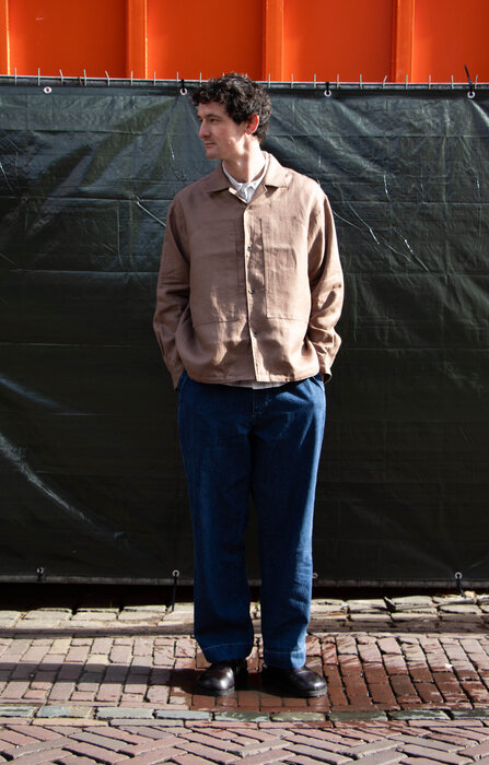 Nine In The Morning Nine In The Morning Jacke / Benito Shirt / Taupe